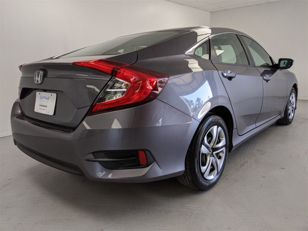 Pre-Owned 2017 Honda Civic LX FWD 4D Sedan