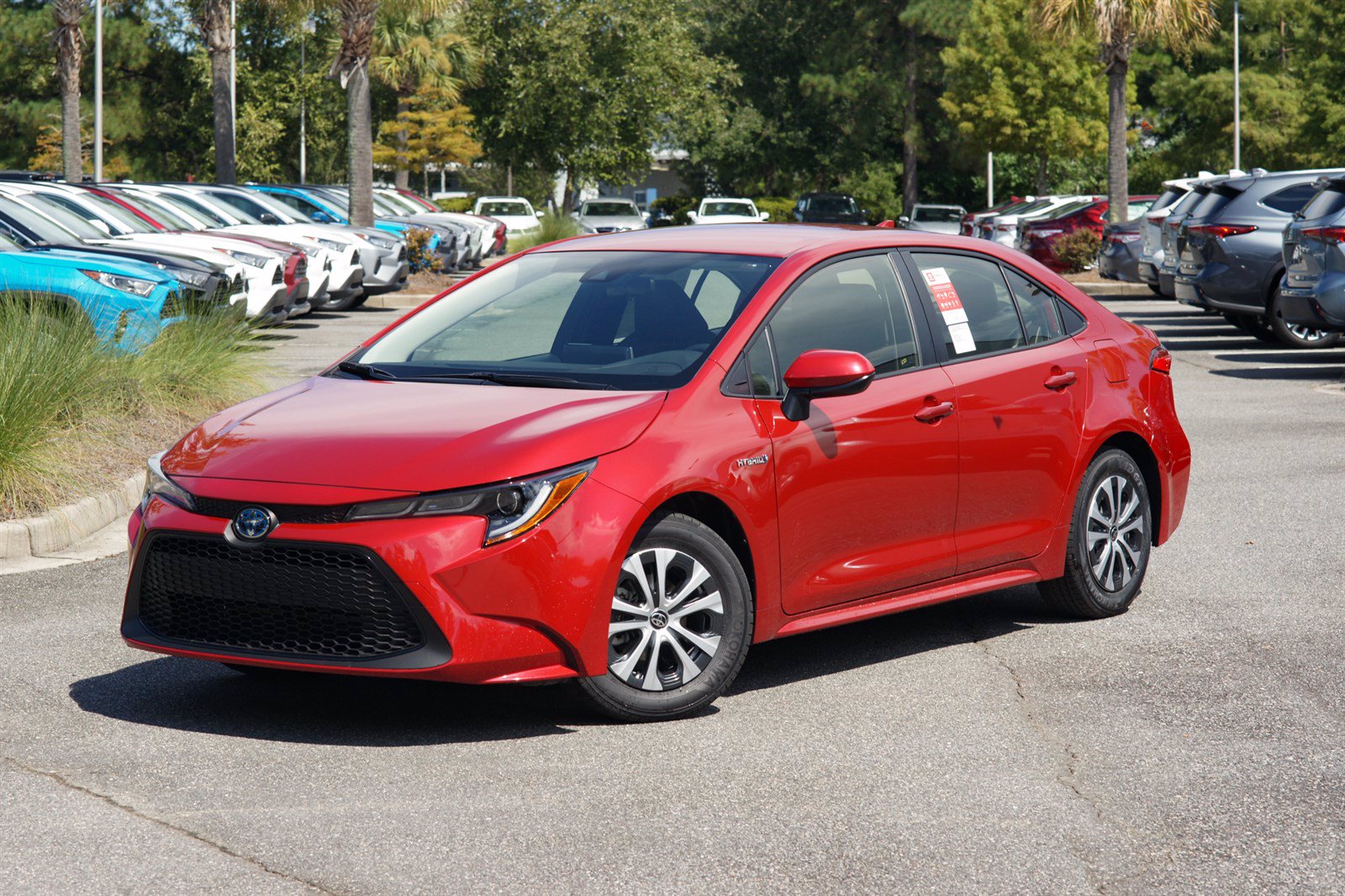 New 2021 Toyota Corolla Hybrid LE FWD 4