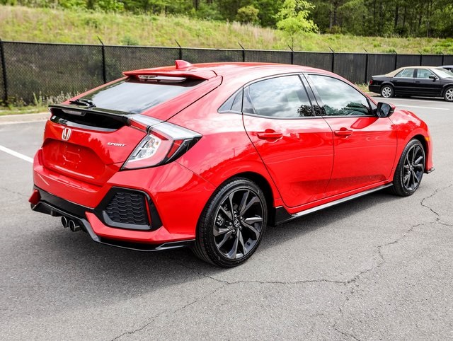 Pre-Owned 2018 Honda Civic Sport FWD 4D Hatchback